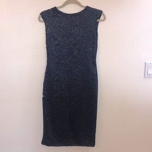 Laser Cut Sheath Dress